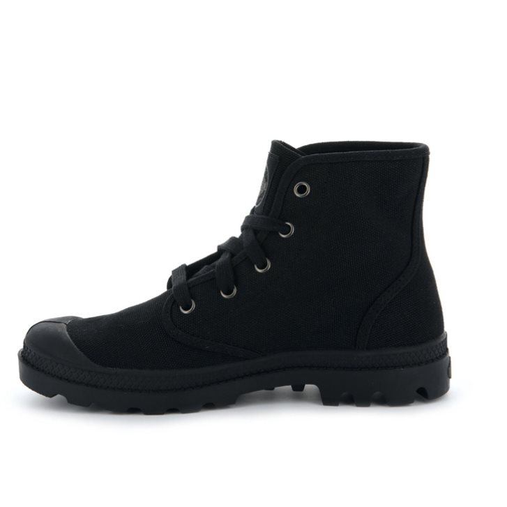 Palladium Pampa Hi Men's Boots Black | UK P317-ULT